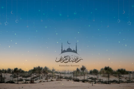 Ramadan Kareem Hot Air Balloon Ride in Dubai | Sunrise Desert Experience